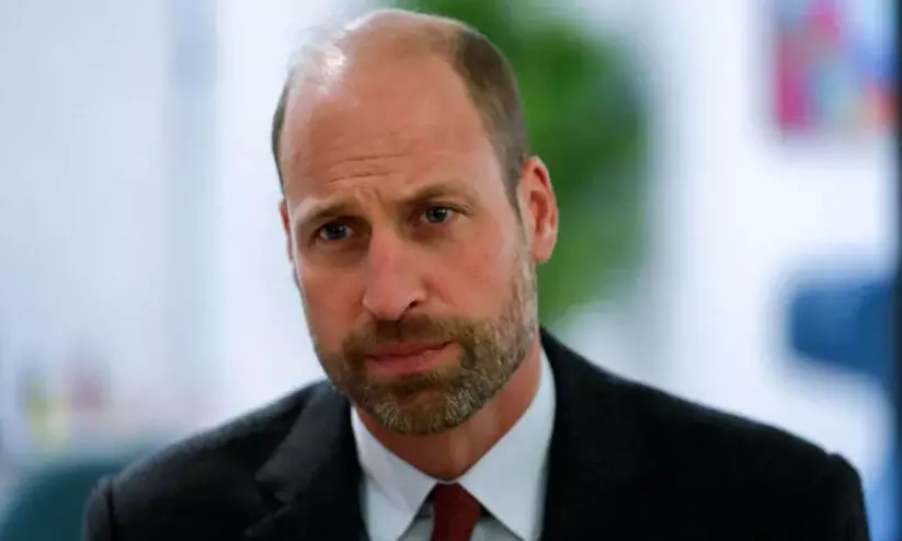 ഗസ്സയിൽ നിന്ന് യു.കെയിൽ ചികിൽസ​ക്കെത്തിച്ച കുട്ടികളെ സന്ദർശിച്ച് വില്യം രാജകുമാരൻ