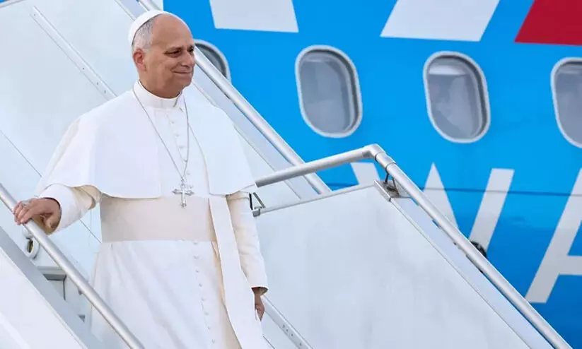 ഇസ്രായേൽ-ഫലസ്തീൻ; ദ്വിരാഷ്ട്ര പരിഹാരം വേണമെന്ന് ആവർത്തിച്ച് മാർപാപ്പ ഇസ്രായേൽ-ഫലസ്തീൻ; ദ്വിരാഷ്ട്ര പരിഹാരം വേണമെന്ന് ആവർത്തിച്ച് മാർപാപ്പ