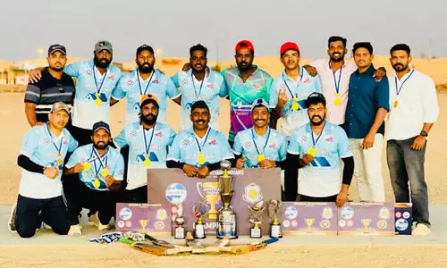 യൂ​നി​വേ​ഴ്സ​ൽ റി​യാ​ദ് ഇ​ന്ത്യ​ൻ​സ് ക്രി​ക്ക​റ്റ് ലീ​ഗി​ൽ മാ​സ്​​റ്റേ​ഴ്സ് ജേ​താ​ക്ക​ൾ