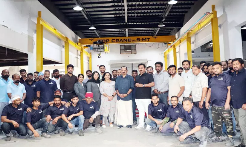 മ​ന്ത്രി ജി.​ആ​ർ. അ​നി​ൽ ഗ്രി​ൽ​ടെ​ക് സ​ന്ദ​ർ​ശി​ച്ചു