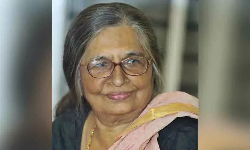 എഴുത്തുകാരിയും അധ്യാപികയുമായ കാരൂർ ബി. സരസ്വതി അമ്മ അന്തരിച്ചു എഴുത്തുകാരിയും അധ്യാപികയുമായ കാരൂർ ബി. സരസ്വതി അമ്മ അന്തരിച്ചു