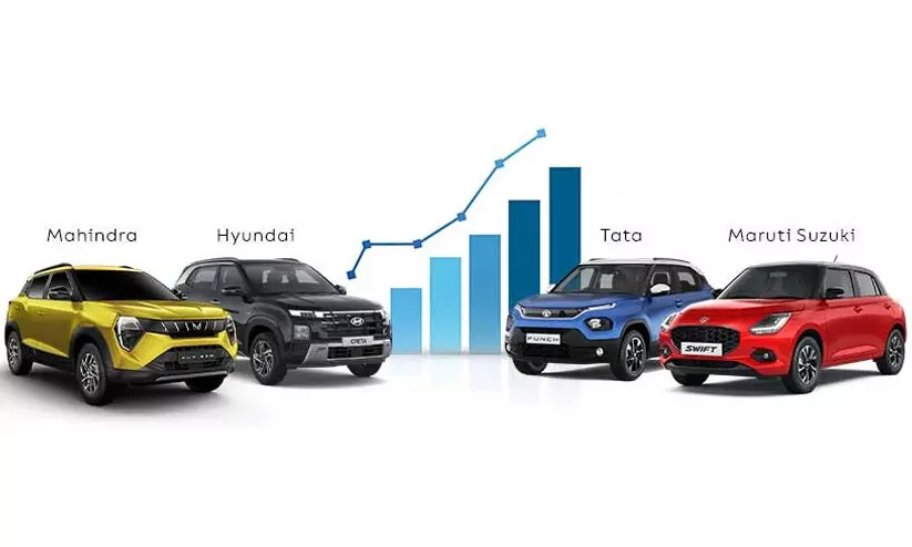നവംബറിൽ വിൽപ്പന വർധിപ്പിച്ച് വാഹനനിർമാതാക്കൾ; ഒന്നാം സ്ഥാനം കൈവിടാതെ മാരുതി സുസുകി