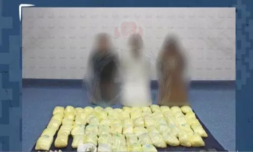 മയക്കുമരുന്നുമായി ബുറൈമിയിൽ മൂന്നുപേർ പിടിയിൽ