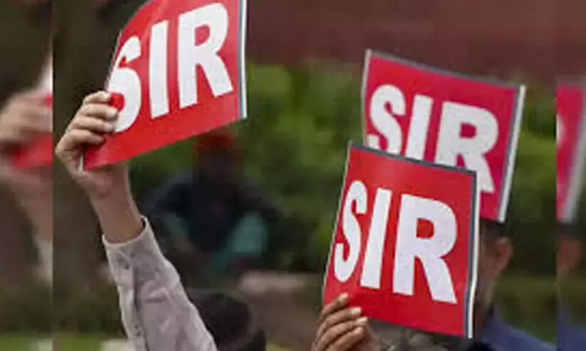 എസ്.ഐ.ആർ; ആശങ്കകൾ ഏറെ എസ്.ഐ.ആർ; ആശങ്കകൾ ഏറെ