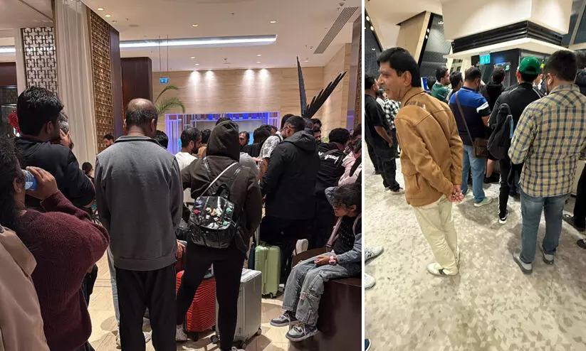 എയർ അറേബ്യ വിമാനം റദ്ദാക്കി; മലയാളികൾ ഉൾപ്പെടെ സംഘം രണ്ട് ദിവസമായി ബാക്കു വിമാനത്താവളത്തിൽ