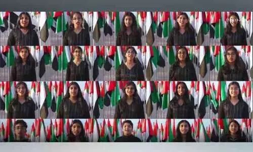 ദേ​ശീ​യ​ഗാ​ന​ത്തി​ന്​ വേ​റി​ട്ട അ​വ​ത​ര​ണ​വു​മാ​യി ‘ജോ​യ്​​ഫു​ൾ സി​ങ്ങേ​ഴ്​​സ്​’