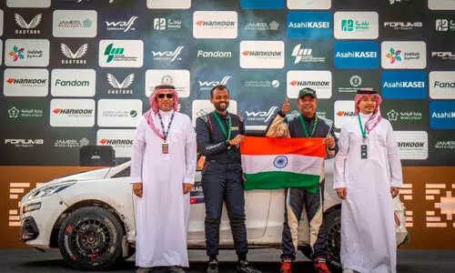 വേൾഡ് കാർ റാലി ചാമ്പ്യൻഷിപ്പിൽ കാസർകോട് സ്വദേശിക്ക് രണ്ടാം സ്ഥാനം