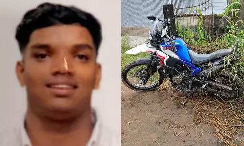 മതിലകത്ത് ബൈക്ക് നിയന്ത്രണം വിട്ട് മറിഞ്ഞ് വിദ്യാർഥി മരിച്ചു
