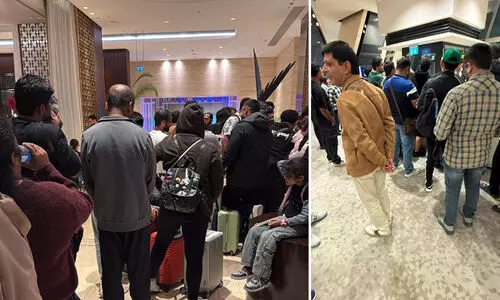 എയർ അറേബ്യ വിമാനം റദ്ദാക്കി; മലയാളികൾ ഉൾപ്പെടെ സംഘം രണ്ട് ദിവസമായി ബാക്കു വിമാനത്താവളത്തിൽ