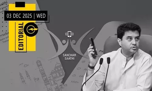 സ​ഞ്ചാ​ർ​സാ​ഥി​യു​ടെ ദു​രൂ​ഹ​വ​ര​വ്