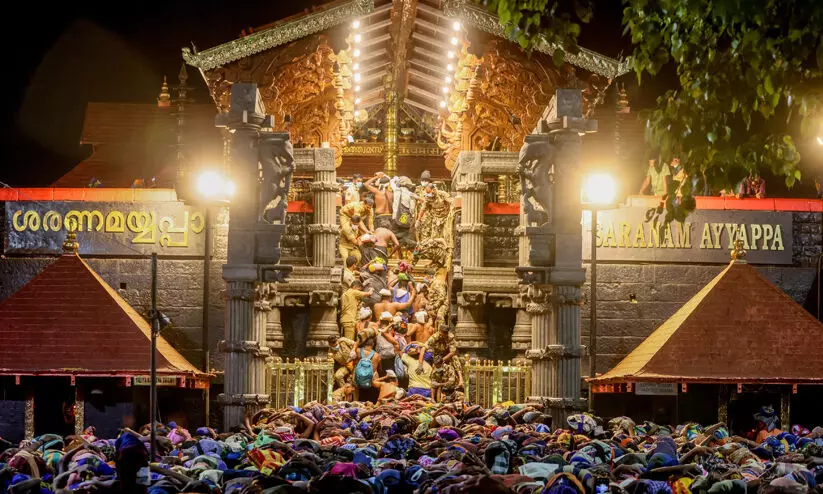 ശബരിമല: വെർച്വൽ ക്യൂ വഴി ബുക്ക്‌ ചെയ്തവർ അന്നുതന്നെ എത്തണം