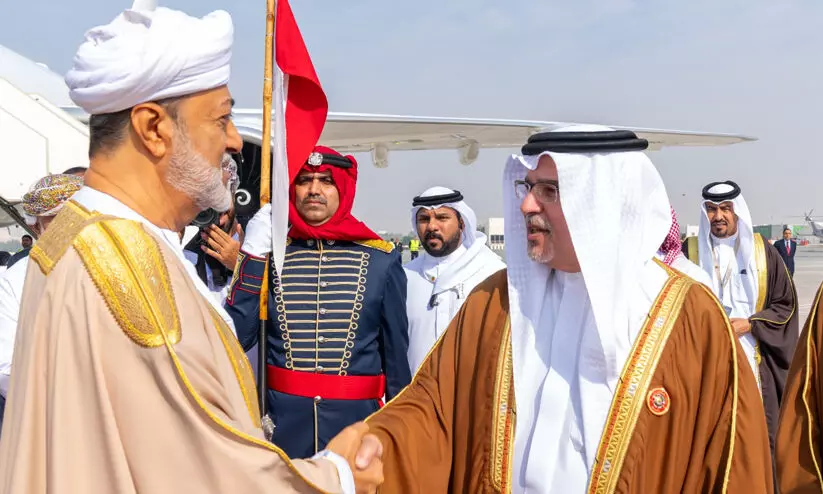 46-ാമത് ജി.സി.സി ഉച്ചകോടി; ഭരണാധികാരികളും പ്രതിനിധികളും ബഹ്റൈനിലെത്തി