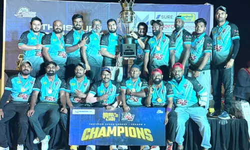 തൃശൂർ സൂപ്പർ ലീഗ് ക്രിക്കറ്റ് ലീഗിന് സമാപനം