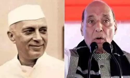 നുണ, വാട്‌സ്ആപ്പ് യൂനിവേഴ്‌സിറ്റി കഥ: ബാബരി മസ്ജിദ് നിർമിക്കാൻ നെഹ്റു ആഗ്രഹിച്ചെന്ന രാജ്നാഥ് സിങ്ങിന്റെ പ്രസ്താവനക്കെതിരെ കോൺഗ്രസ്