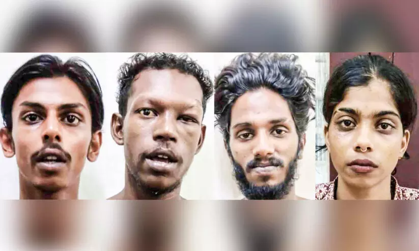 വീടുകയറി ആക്രമണം: നാലുപേർ റിമാൻഡിൽ