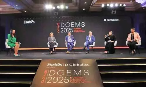 ഫോ​ർ​ബ്സ് ഇ​ന്ത്യ ഉ​ച്ച​കോ​ടി; ഗോ​ൾ​ഡ​ൻ വി​സ​യു​ടെ നേ​ട്ട​ങ്ങ​ൾ വി​വ​രി​ച്ച് ജി.​ഡി.​ആ​ർ.​എ​ഫ്.​എ