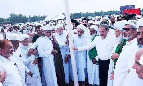 സമസ്ത അന്താരാഷ്ട്ര മഹാസമ്മേളനം; കാല്‍നാട്ടുകര്‍മം നടത്തി