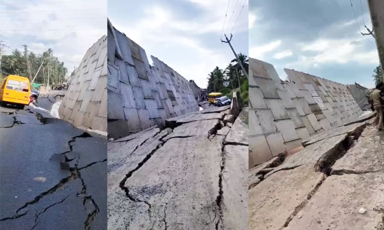 Kollam Road Collapse