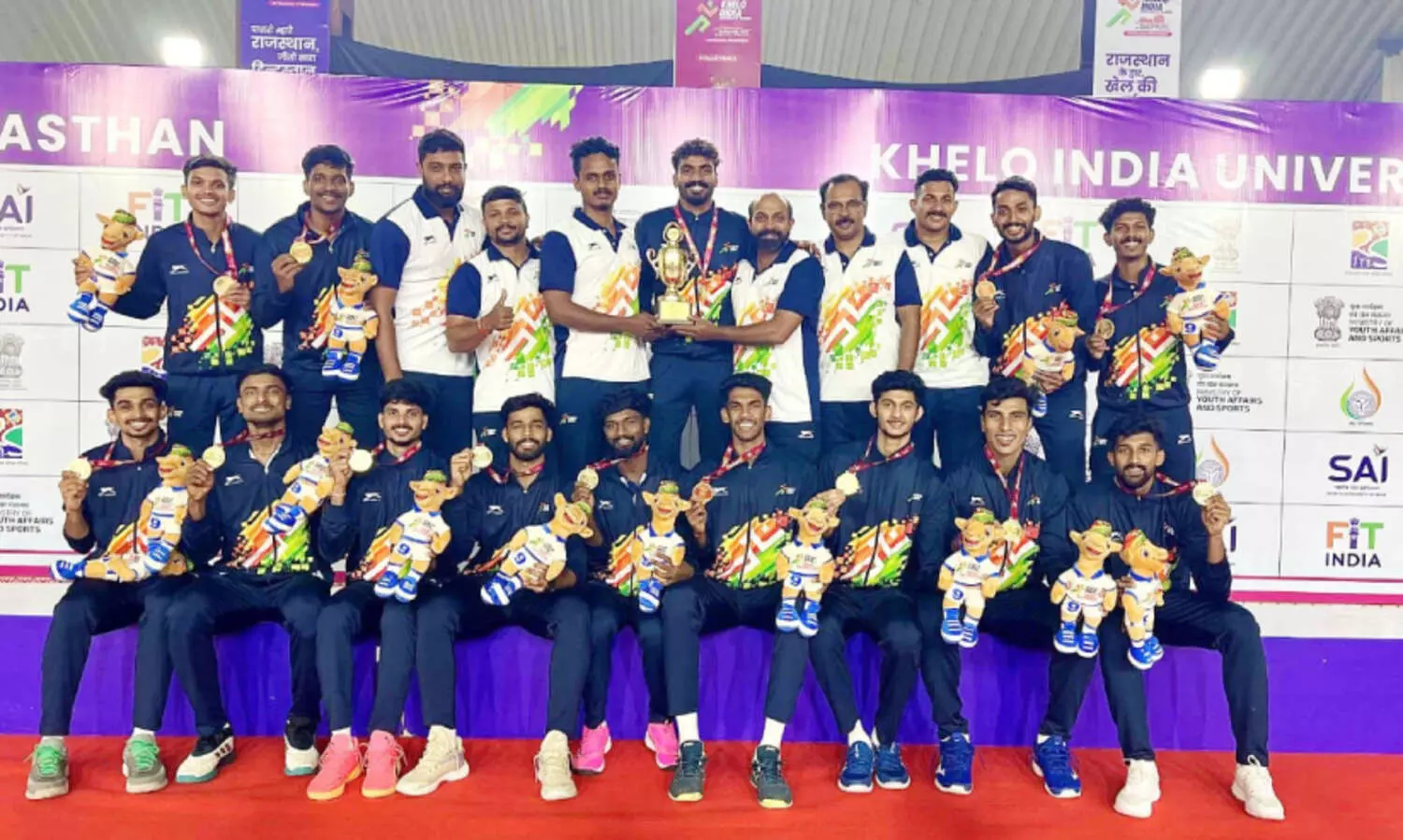 ഖേലോ ഇന്ത്യ: വോളിയിൽ കാലിക്കറ്റിന് ചരിത്രനേട്ടം