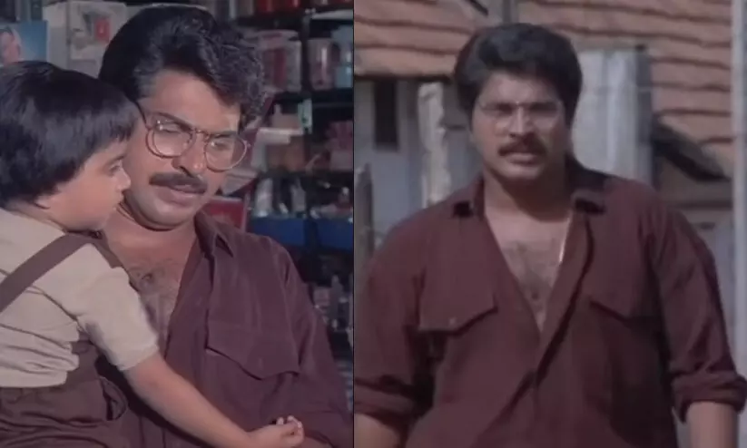 മമ്മൂട്ടിയുടെ ഷർട്ട് മലയാള സിനിമയിലെ ജനപ്രിയ വില്ലന്‍റേതായ കഥ...