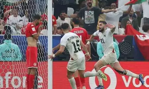 ഫി​ഫ അ​റ​ബ് ക​പ്പ്; തു​നീ​ഷ്യ​യെ ത​ള​ച്ച് ഫ​ല​സ്തീ​ൻ