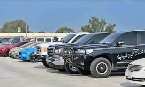 ദേ​ശീ​യ​ദി​നം: ഷാ​ർ​ജ​യി​ൽ 115 വാ​ഹ​ന​ങ്ങ​ൾ പി​ടി​യി​ൽ