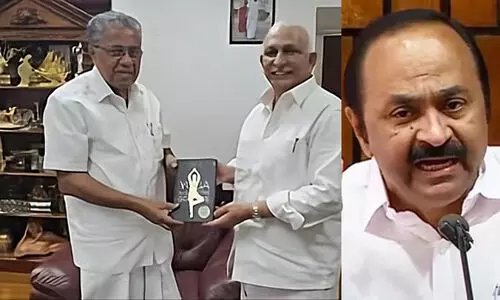 ആർ.എസ്.എസ് -സി.പി.എം ബന്ധത്തിന് നേരത്തെ ശ്രീ എം ഇടനിലക്കാരൻ, ഇപ്പോള്‍ പുതിയയാൾ -വി.ഡി. സതീശൻ