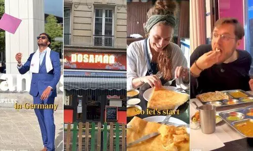 ജർമനിയിലെ ലക്ഷങ്ങൾ ശമ്പളമുള്ള ജോലി ഉപേക്ഷിച്ച് ദോശക്കച്ചവടം, ഇന്ന് പാരിസിലും ലണ്ടനിലും സ്വന്തം റെസ്റ്റാറന്‍റ്; ഇത് വേറിട്ട വിജയകഥ