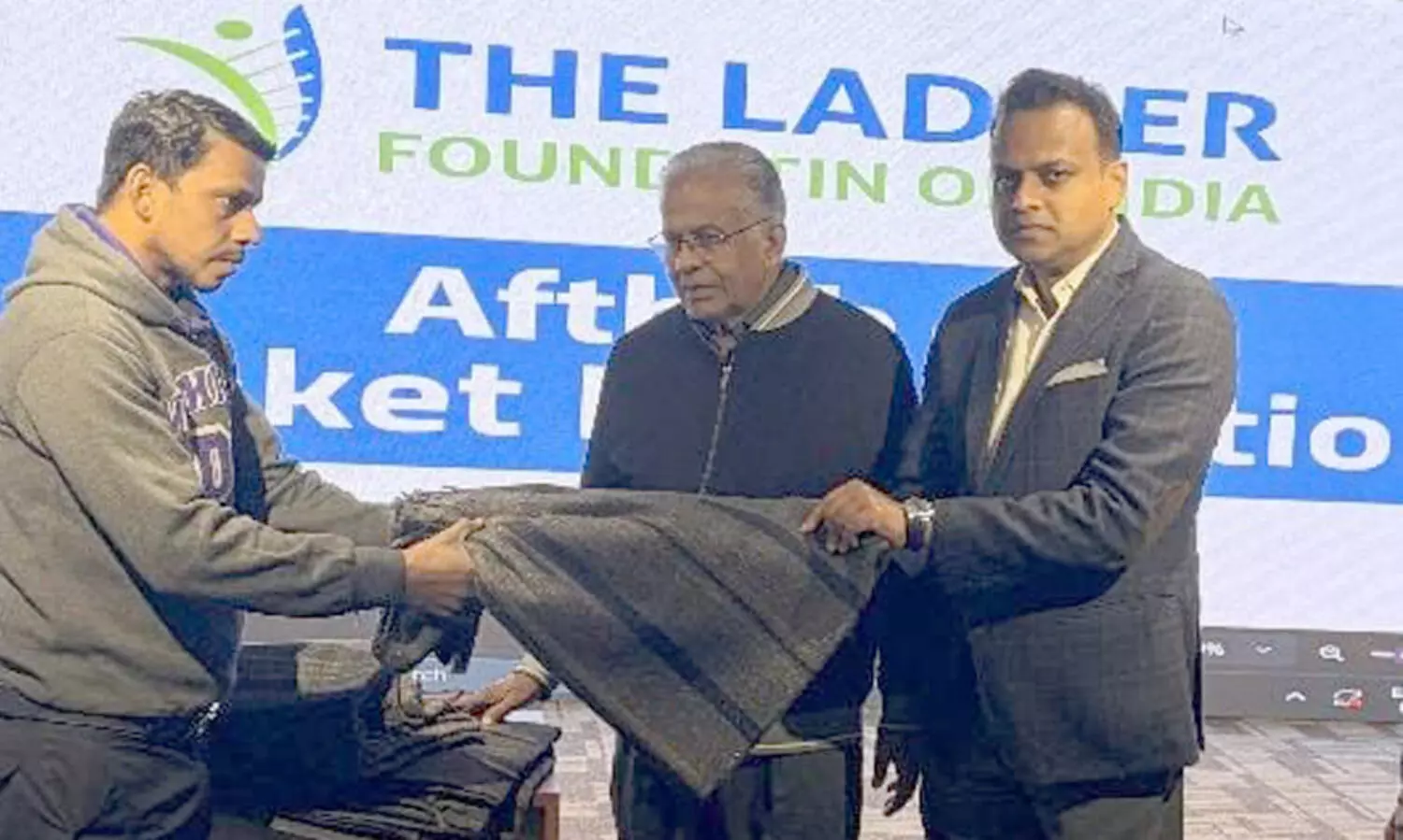 relief work at Delhi