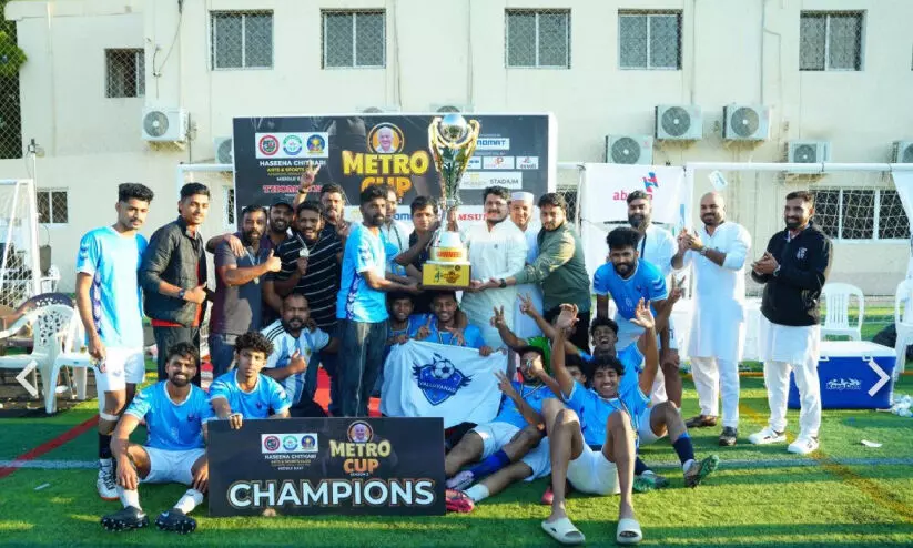 ഹ​സീ​ന ചി​ത്താ​രി ഫു​ട്‌​ബാ​ൾ ടൂ​ർ​ണ​മെ​ന്‍റ്​ സ​മാ​പി​ച്ചു