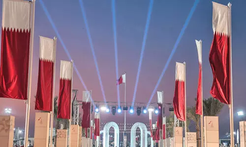 ദേ​ശീ​യ ദി​നാ​ഘോ​ഷ​ത്തി​നൊ​രു​ങ്ങി ദ​ർ​ബ് അ​ൽ സാ​ഇ