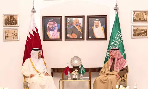 ഖ​ത്ത​ർ-​സൗ​ദി ഏ​കോ​പ​ന കൗ​ൺ​സി​ൽ യോ​ഗം