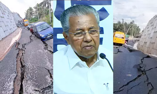 ‘ദേശീയപാത തകർന്നത് കേരള സർക്കാറിന്‍റെ പിടലിക്കിടേണ്ട’; ഉത്തരവാദി ദേശീയപാത അതോറിറ്റിയെന്ന് മുഖ്യമന്ത്രി