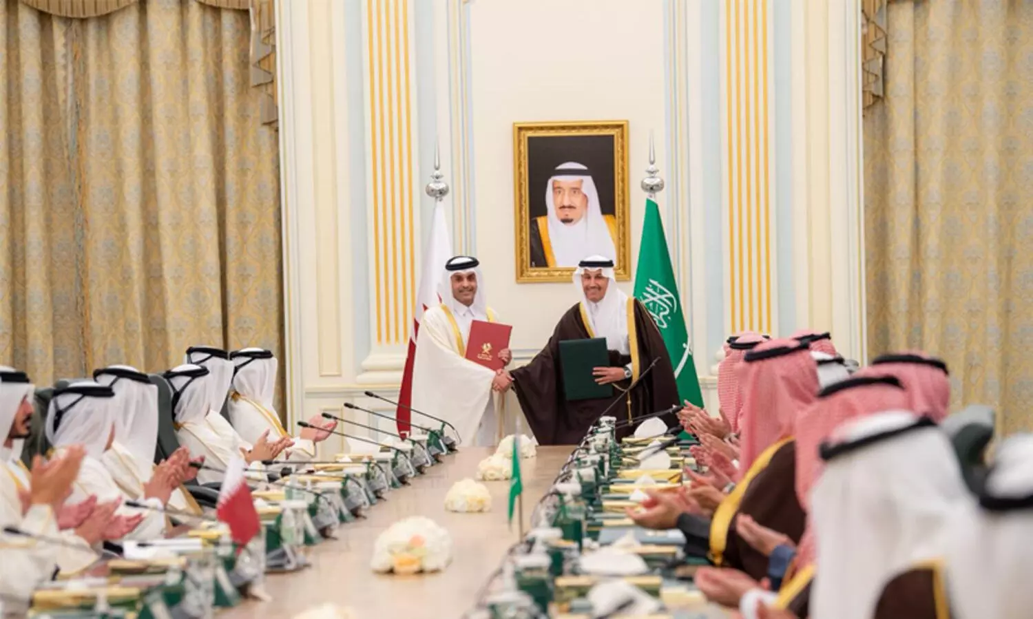 സൗദിക്കും ഖത്തറിനുമിടയിൽ തീവണ്ടി പാത, കരാറൊപ്പിട്ടു