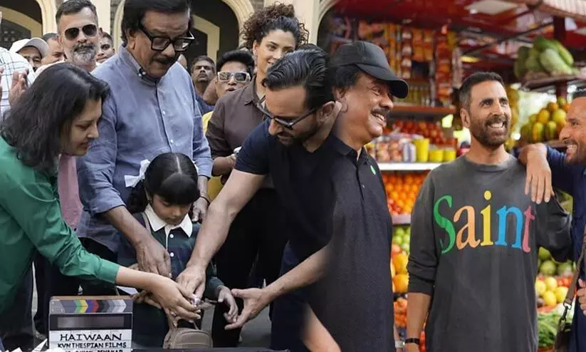 അക്ഷയ് കുമാറും സെയ്ഫ് അലി ഖാനും ഒന്നിക്കുന്ന ഹൈവാന് ചിത്രീകരണം പൂർത്തിയായി അക്ഷയ് കുമാറും സെയ്ഫ് അലി ഖാനും ഒന്നിക്കുന്ന ഹൈവാന് ചിത്രീകരണം പൂർത്തിയായി