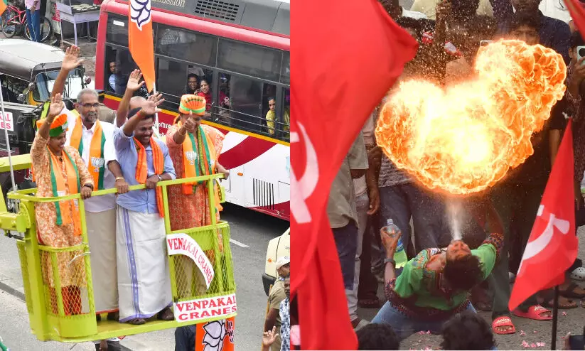 Excitedly,booth,tomorrow, trivandrum, election, തെരഞ്ഞെടുപ്പ്, പേരൂർകട