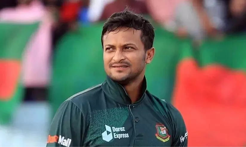 ‘വിടവാങ്ങൽ മത്സരം വേണം’; വിരമിക്കൽ തീരുമാനം പിൻവലിച്ച് ശാക്കിബുൽ ഹസൻ ‘വിടവാങ്ങൽ മത്സരം വേണം’; വിരമിക്കൽ തീരുമാനം പിൻവലിച്ച് ശാക്കിബുൽ ഹസൻ