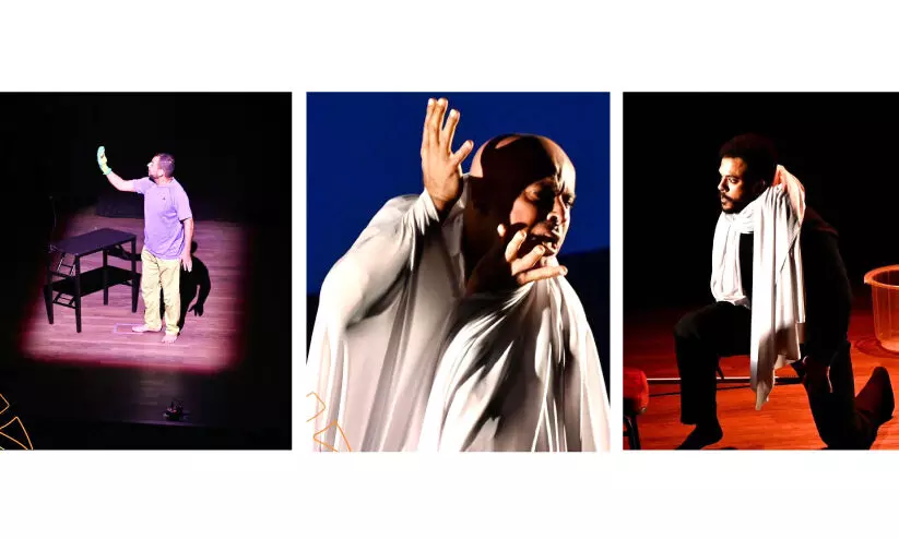 ഏകപാത്ര നാടകോത്സവത്തിന് ദമ്മാമിൽ തുടക്കം; തിയറ്റർ ആൻഡ് പെർഫോമിങ് ആർട്സ് അസോസിയേഷനാണ് സംഘാടകർ ഏകപാത്ര നാടകോത്സവത്തിന് ദമ്മാമിൽ തുടക്കം; തിയറ്റർ ആൻഡ് പെർഫോമിങ് ആർട്സ് അസോസിയേഷനാണ് സംഘാടകർ