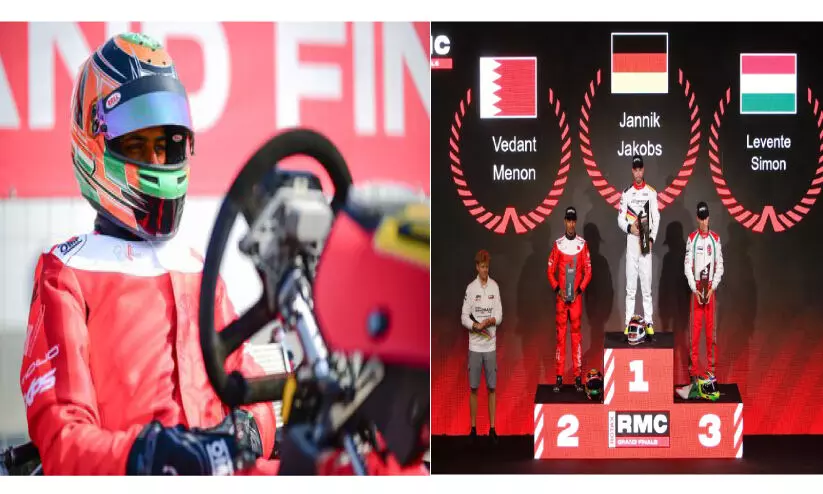 റോടാക്സ് കാർട്ടിങ് ഗ്രാൻഡ് ഫൈനൽ; ബഹ്റൈന് അഭിമാനമായി മലയാളി യുവതാരം റോടാക്സ് കാർട്ടിങ് ഗ്രാൻഡ് ഫൈനൽ; ബഹ്റൈന് അഭിമാനമായി മലയാളി യുവതാരം