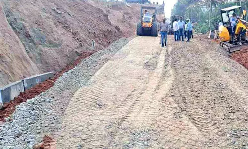 Mylakkat,earthworks ,service,road,construction,wartime, കൊല്ലം,​​കൊട്ടിയം,