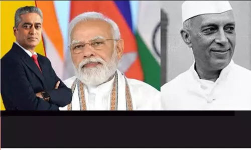 കത്തുന്ന വിഷയങ്ങൾ പരിശോധിക്കാതെ ‘പത്ത് മണിക്കൂർ വന്ദേ മാതരം ചര്‍ച്ച’ നെഹ്റുവിനെതിരായ മോദി സർക്കാറിന്റെ പുതിയ ആയുധം -രാജ്ദീപ് സര്‍ദേശായ്