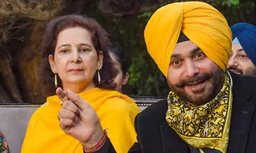 Navjot Kaur Sidhu and Navjot Singh Sidhu