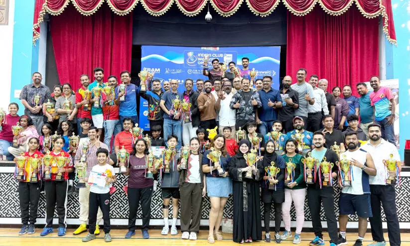 ഇന്ത്യൻ ക്ലബ് ഓപൺ ബാഡ്മിന്റൺ ടൂർണമെന്റ് സമാപിച്ചു ഇന്ത്യൻ ക്ലബ് ഓപൺ ബാഡ്മിന്റൺ ടൂർണമെന്റ് സമാപിച്ചു