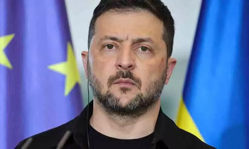 ഒരു പ്രദേശവും റഷ്യക്ക് വിട്ടുകൊടുക്കില്ലെന്ന് സെലൻസ്കി; യൂറോപ്യൻ പര്യടനം തുടരുന്നു ഒരു പ്രദേശവും റഷ്യക്ക് വിട്ടുകൊടുക്കില്ലെന്ന് സെലൻസ്കി; യൂറോപ്യൻ പര്യടനം തുടരുന്നു