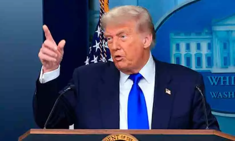 യൂറോപ് നശിച്ചുകൊണ്ടിരിക്കുകയാണ്, അവർക്ക് എന്ത് ചെയ്യണമെന്ന് അറിയില്ല -ട്രംപ് യൂറോപ് നശിച്ചുകൊണ്ടിരിക്കുകയാണ്, അവർക്ക് എന്ത് ചെയ്യണമെന്ന് അറിയില്ല -ട്രംപ്