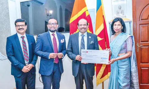 ദി​ത്വ ചു​ഴ​ലി​ക്കാ​റ്റ്​: ശ്രീ​ല​ങ്ക​ക്ക്​ ലു​ലു ​ഗ്രൂ​പ്പി​ന്‍റെ ല​ക്ഷം ഡോ​ള​ർ സ​ഹാ​യം