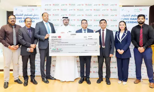 ഖ​ത്ത​ർ കാ​ൻ​സ​ർ സൊ​സൈ​റ്റി​ക്ക് ലു​ലു ഹൈ​പ്പ​ർ​മാ​ർ​ക്ക​റ്റി​ന്റെ സ​ഹാ​യം