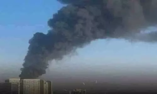 അബൂദബി അൽ റീമിൽ തീപ്പിടിത്തം