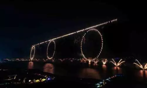 ഗിന്നസ് പടക്കങ്ങളുടെ തിളക്കത്തില് പുതുവര്ഷ വരവേൽപിന് റാസല്ഖൈമ ഗിന്നസ് പടക്കങ്ങളുടെ തിളക്കത്തില് പുതുവര്ഷ വരവേൽപിന് റാസല്ഖൈമ