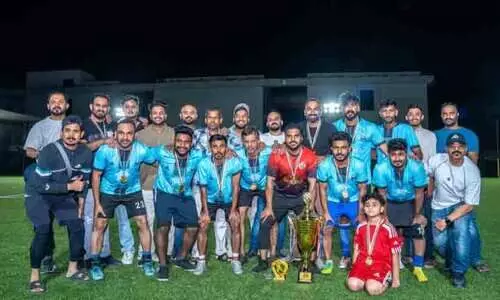 ‘സി​യ’ ഫു​ട്ബാ​ൾ ടൂ​ർ​ണ​മെ​ന്‍റ്​   ഒ​രു​മ ദു​ബൈ വെ​സ്റ്റ് കൊ​ടി​യ​ത്തൂ​രി​ന് കി​രീ​ടം